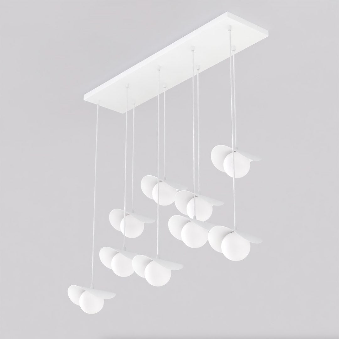 Ritual 9 Light Pendant White