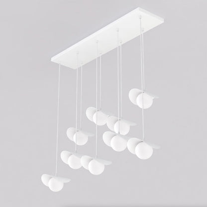 Ritual 9 Light Pendant White