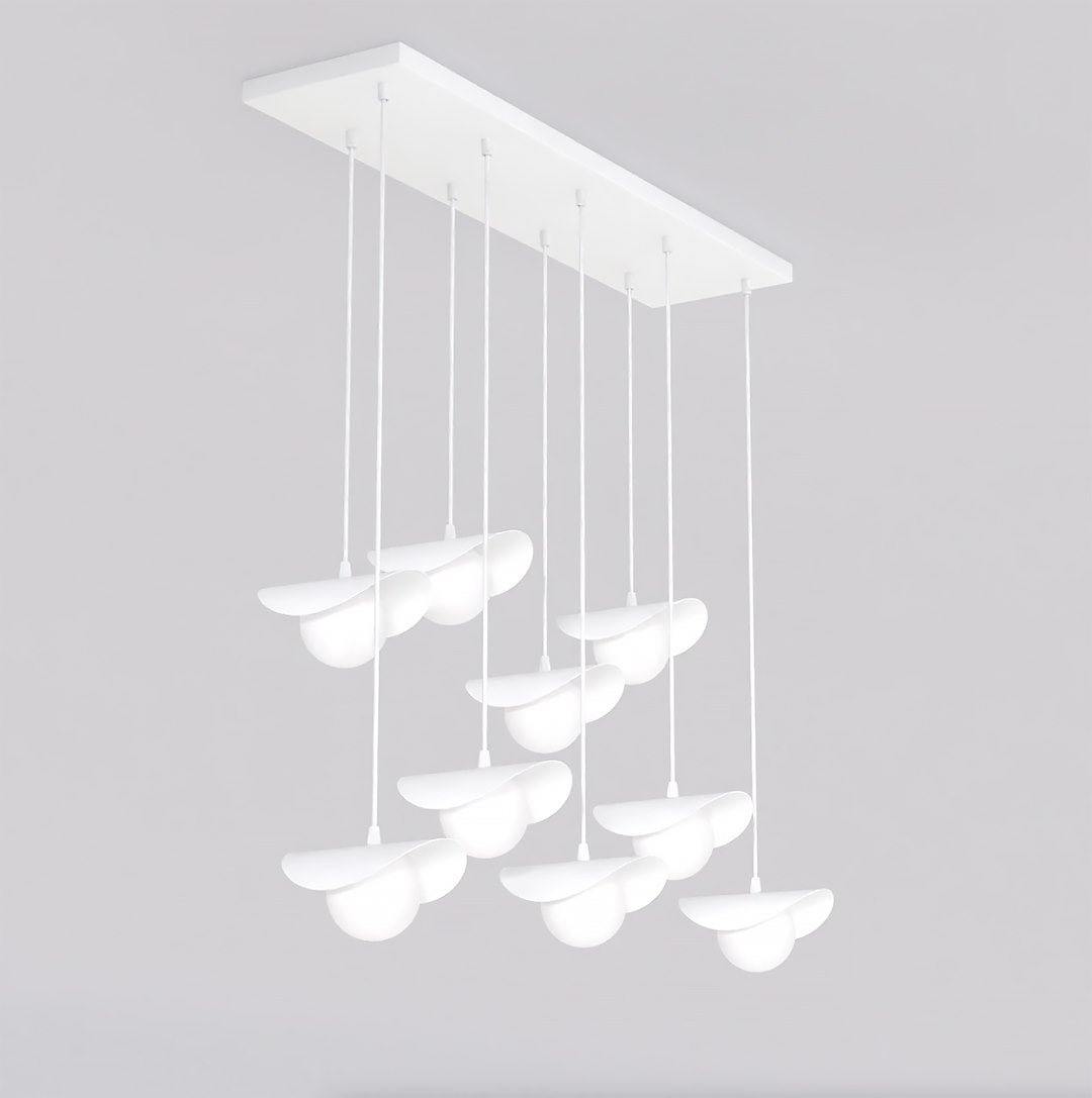 Ritual 9 Light Pendant White