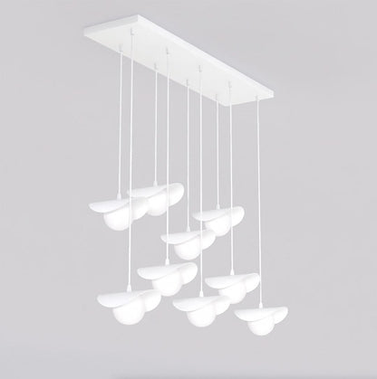 Ritual 9 Light Pendant White
