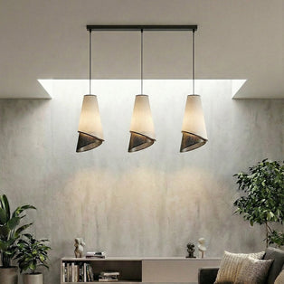 Moda 3 Light Pendant Black & Grey