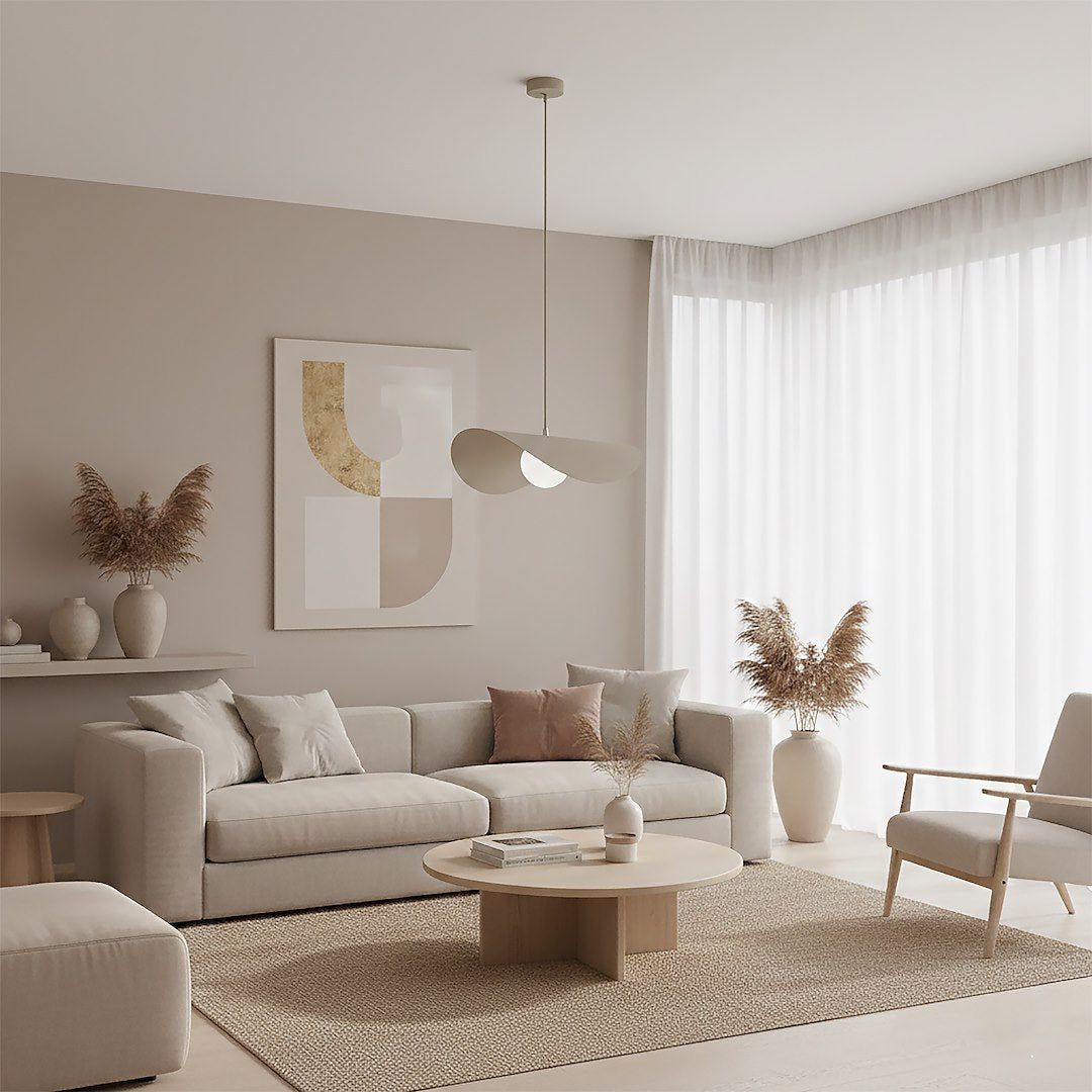 Ritual Large Pendant Beige