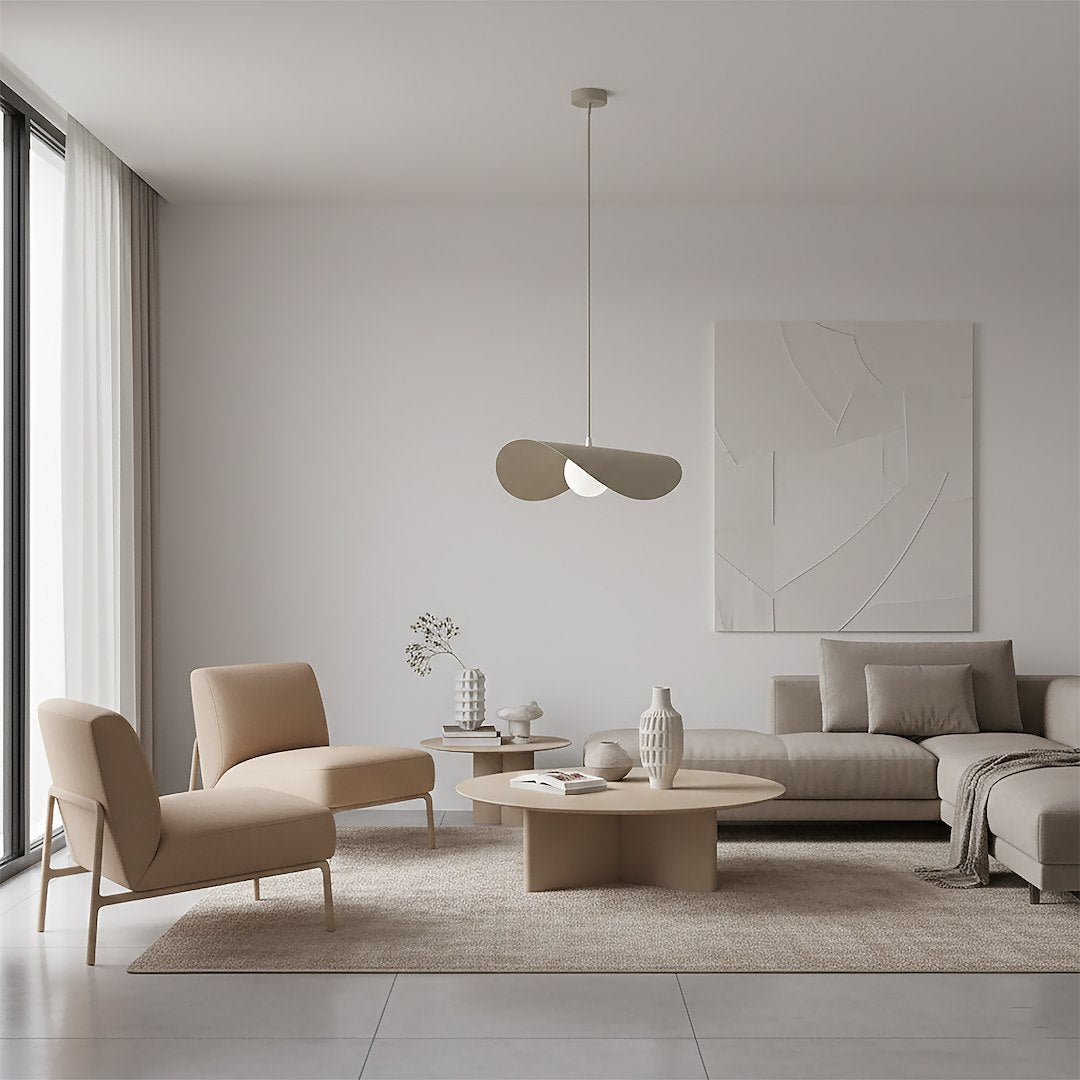Ritual Large Pendant Beige