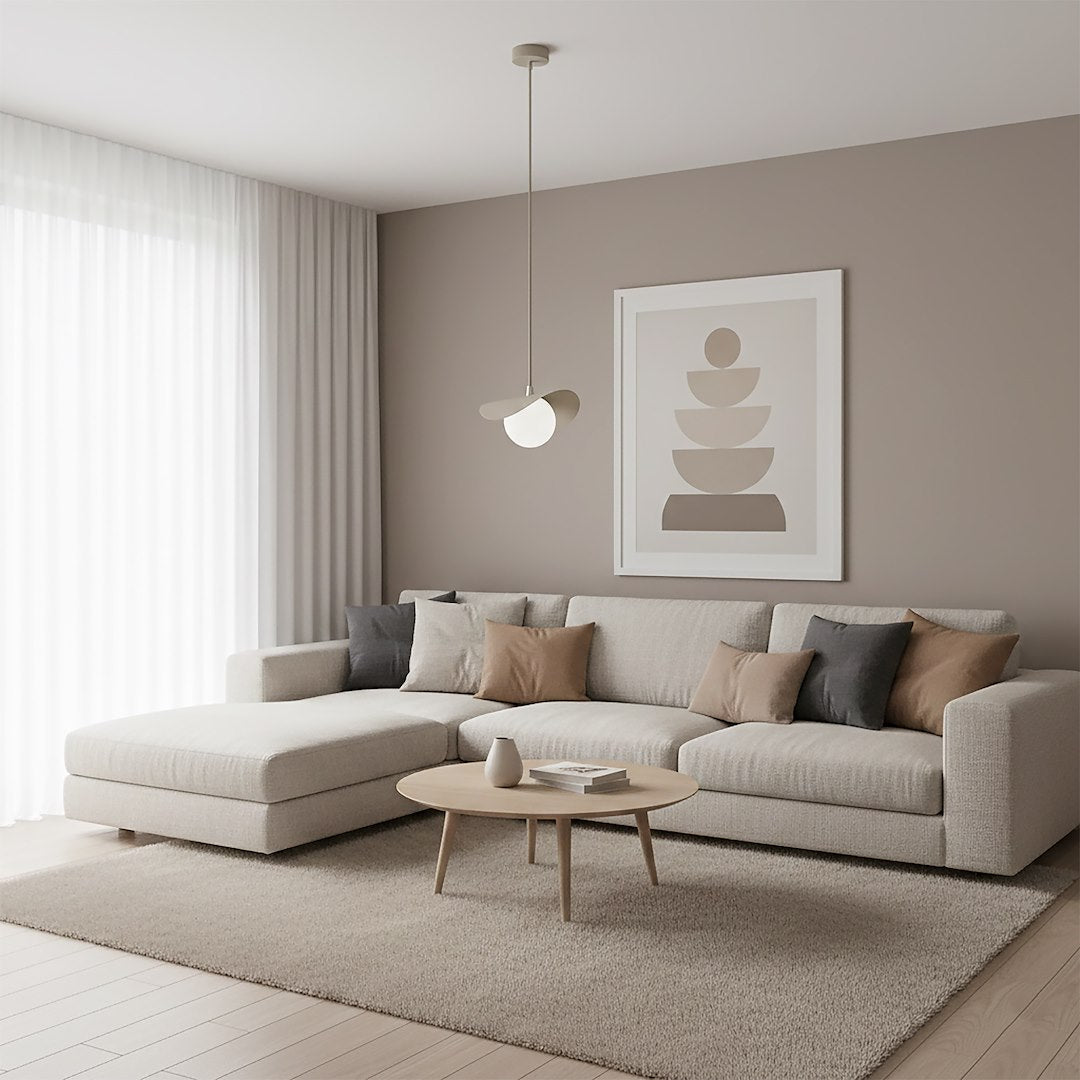 Ritual Small Pendant Beige