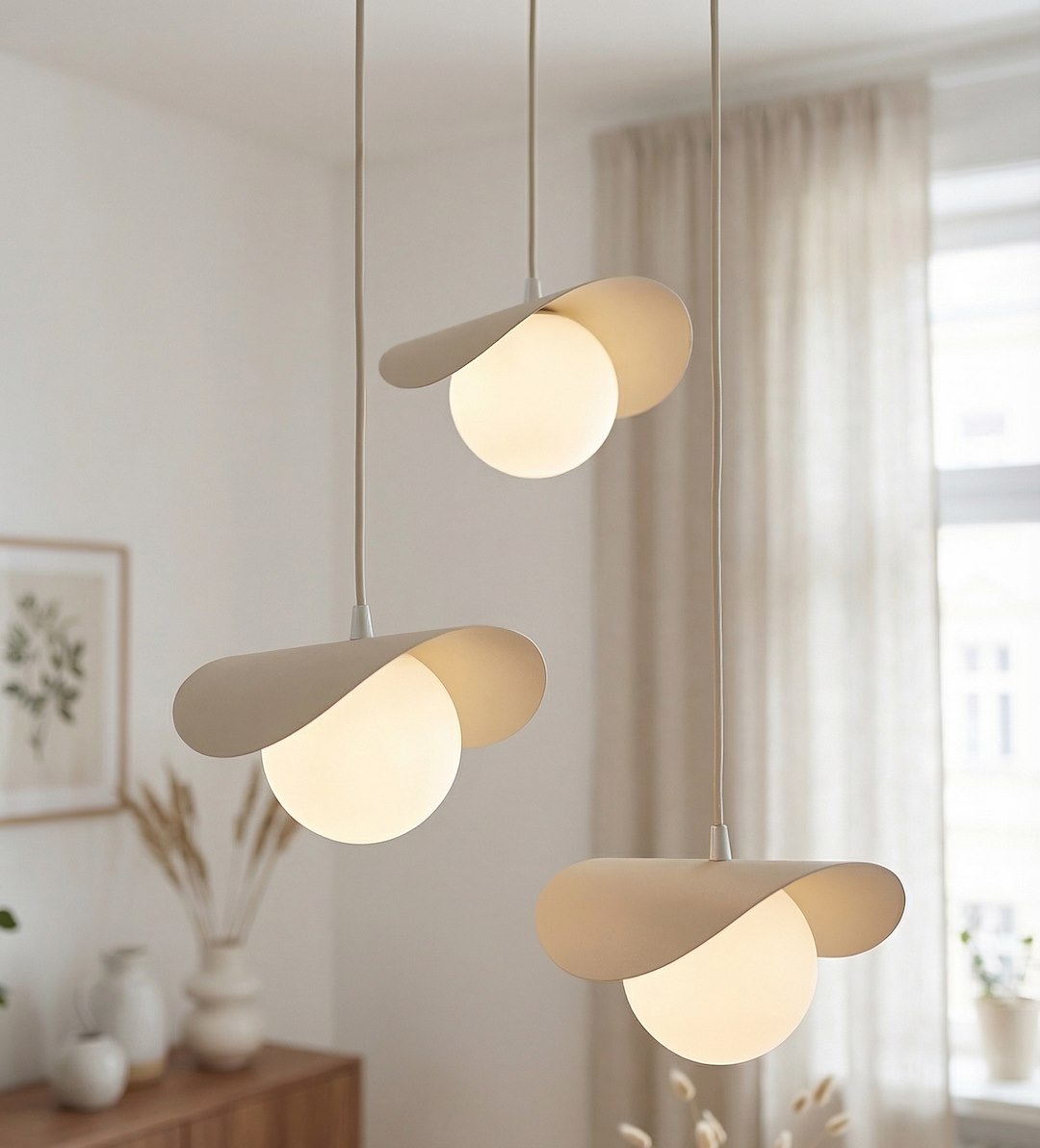 Ritual Small Pendant Beige