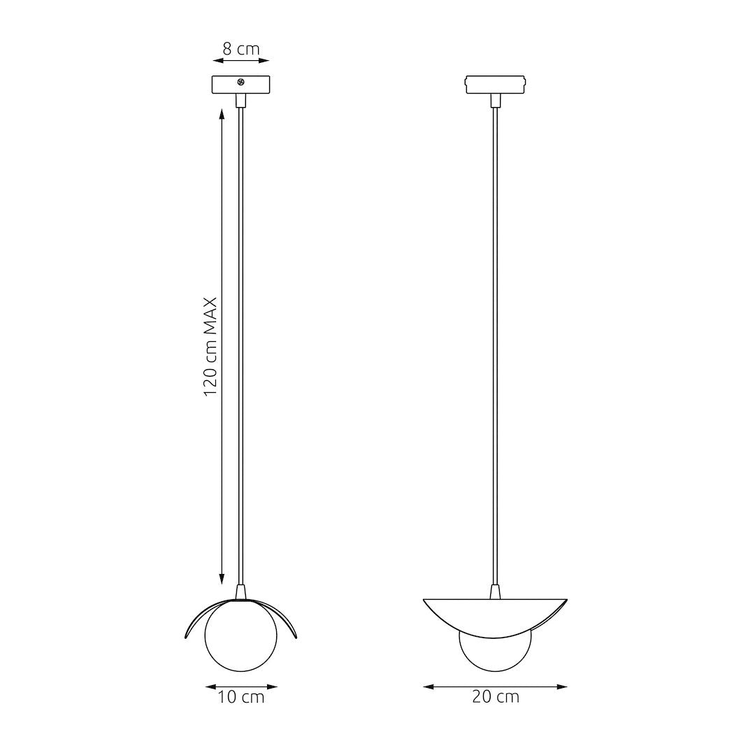 Ritual Small Pendant Beige