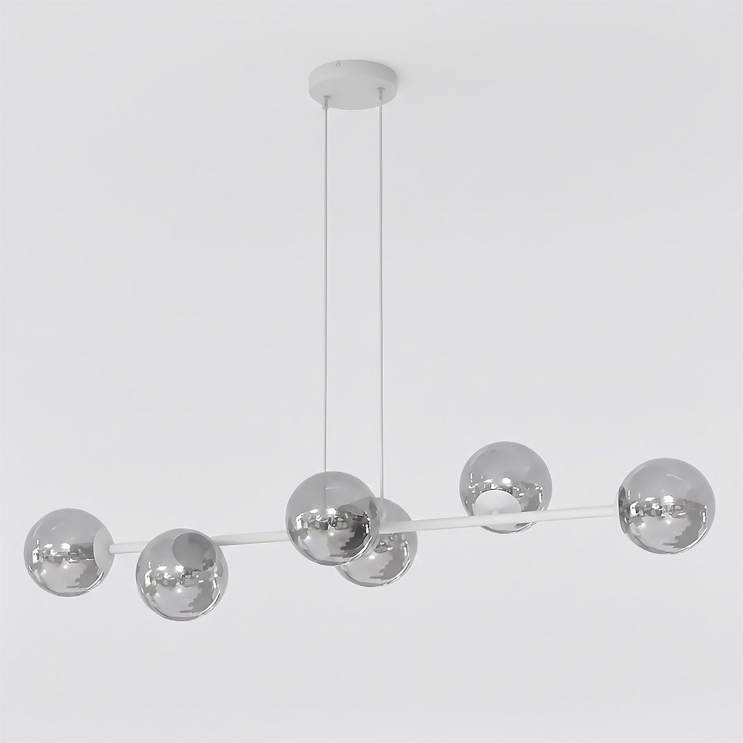 Magnus 6 Light Pendant Grey & Graphite