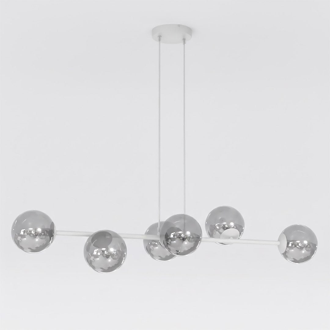 Magnus 6 Light Pendant Grey & Graphite