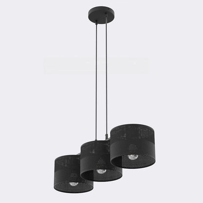 Karbon 3 Light Linear Pendant Black