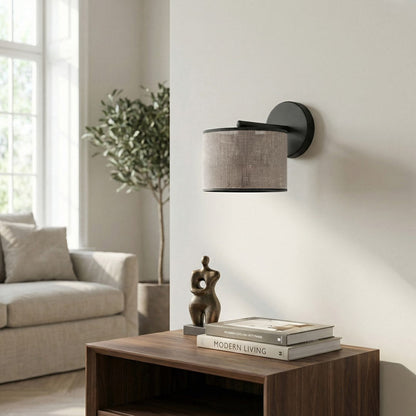 Eco Wall Light Grey & Black