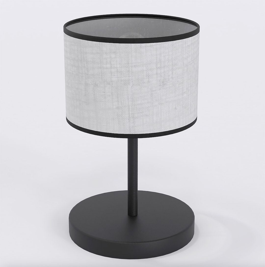 Eco Table Lamp Grey & Black