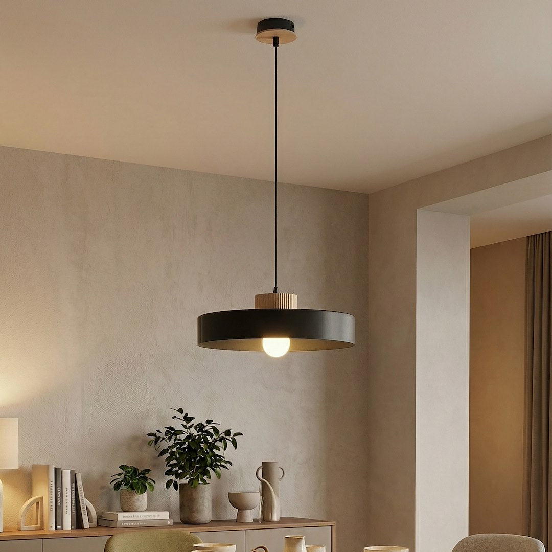 Kivi Large Pendant Black
