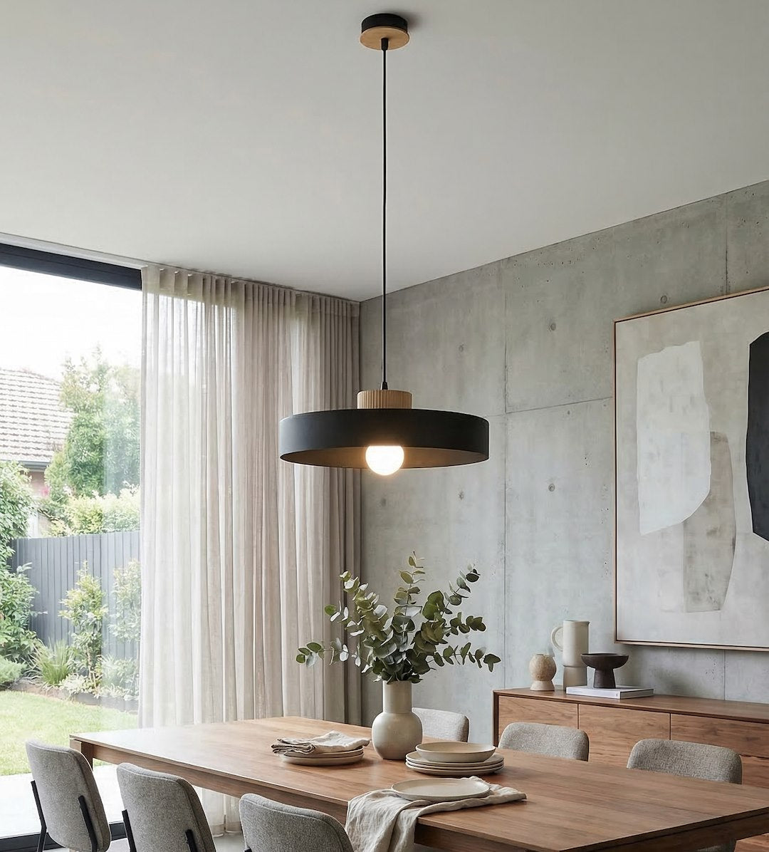 Kivi Large Pendant Black