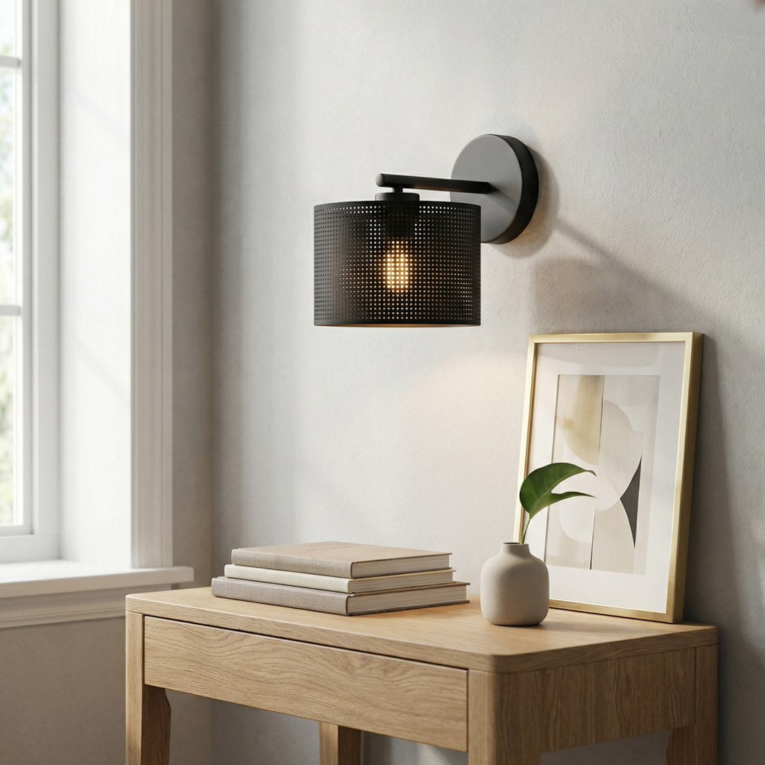 Lux Wall Light Black