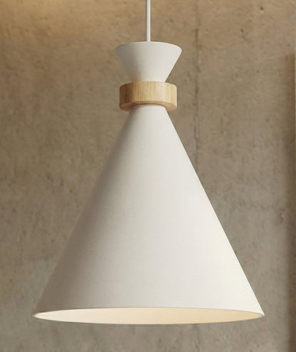 Zero 1 Light Pendant White