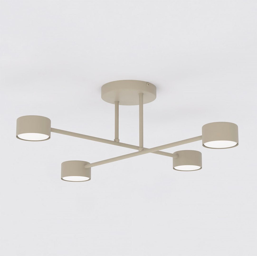 Halo 4 Light Semi Flush Beige