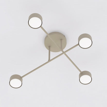 Halo 4 Light Semi Flush Beige