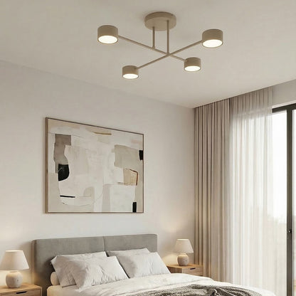 Halo 4 Light Semi Flush Beige