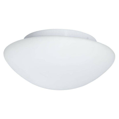 Small Flush Bathroom Ceiling Light White 30cm