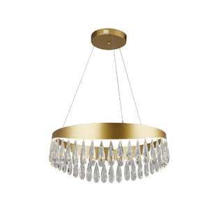 Jewel LED Gold Pendant Ceiling Light
