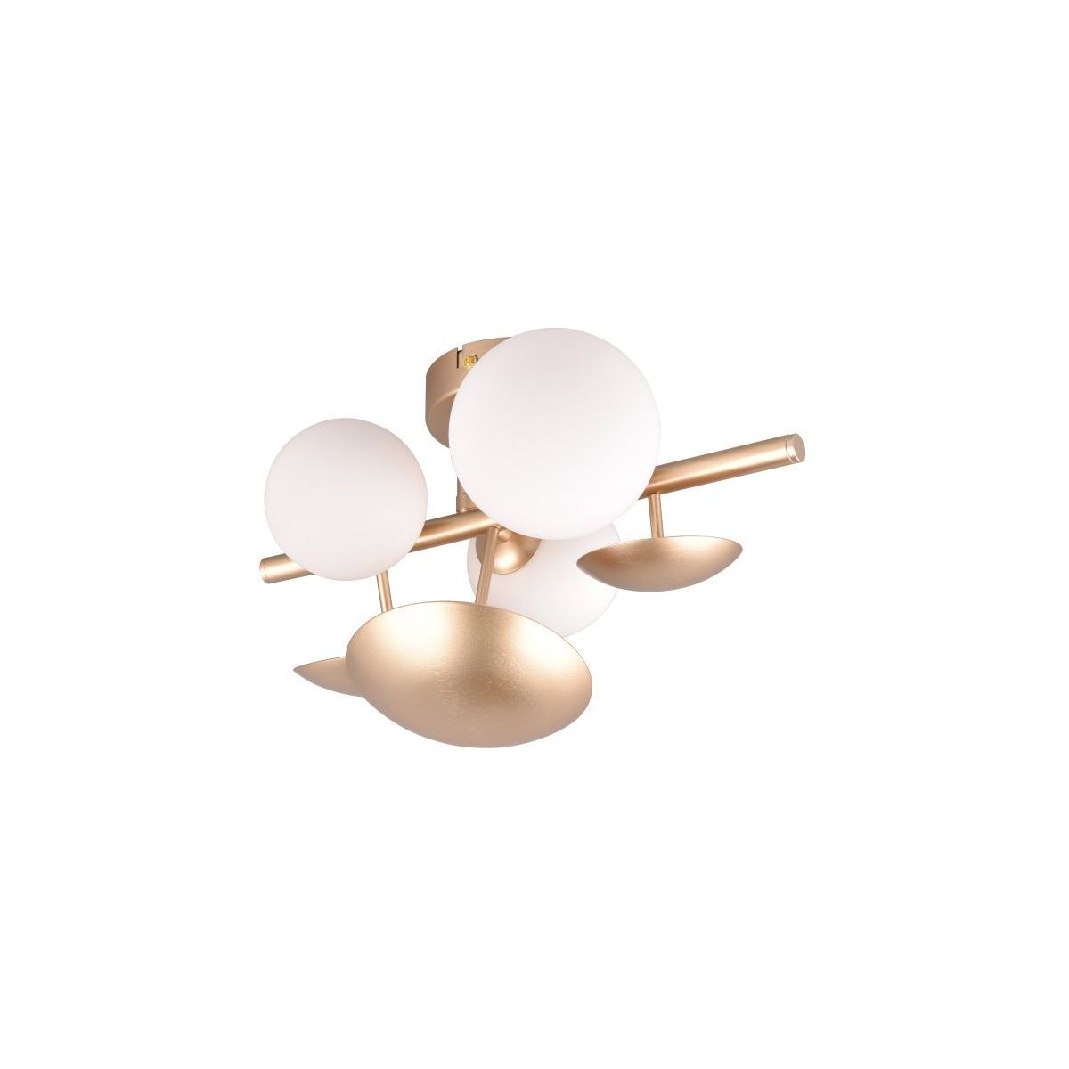 Bubble 3 Light Gold Wall Light