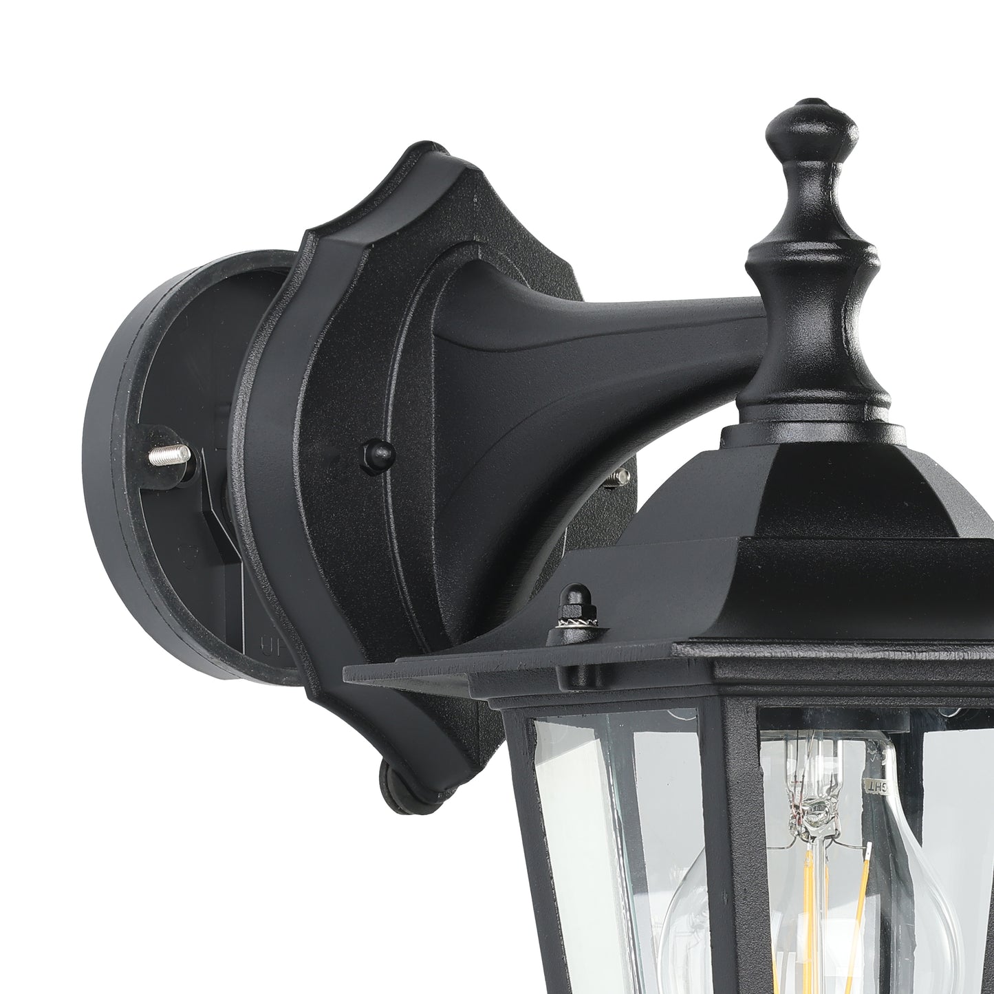 Laterna Black Outdoor Wall Light