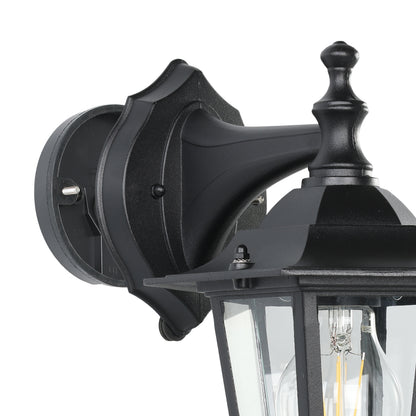 Laterna Black Outdoor Wall Light