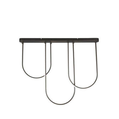 Chime Matte Black LED Ceiling Pendant Bar