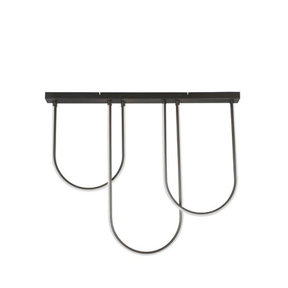 Chime Matte Black LED Ceiling Pendant Bar