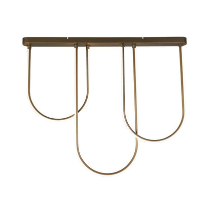 Chime Bronze LED Ceiling Pendant Bar