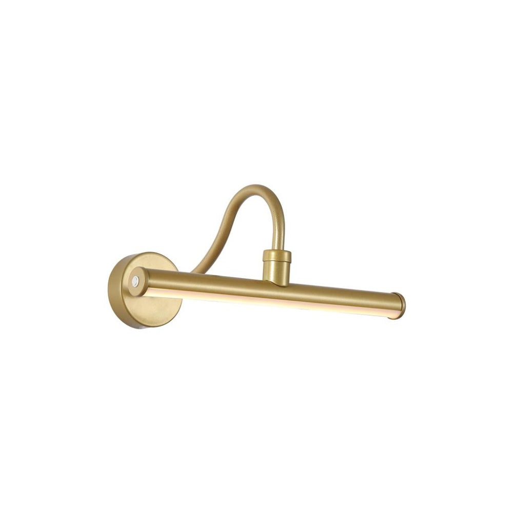 Vigo Gold Metal LED Picture Light