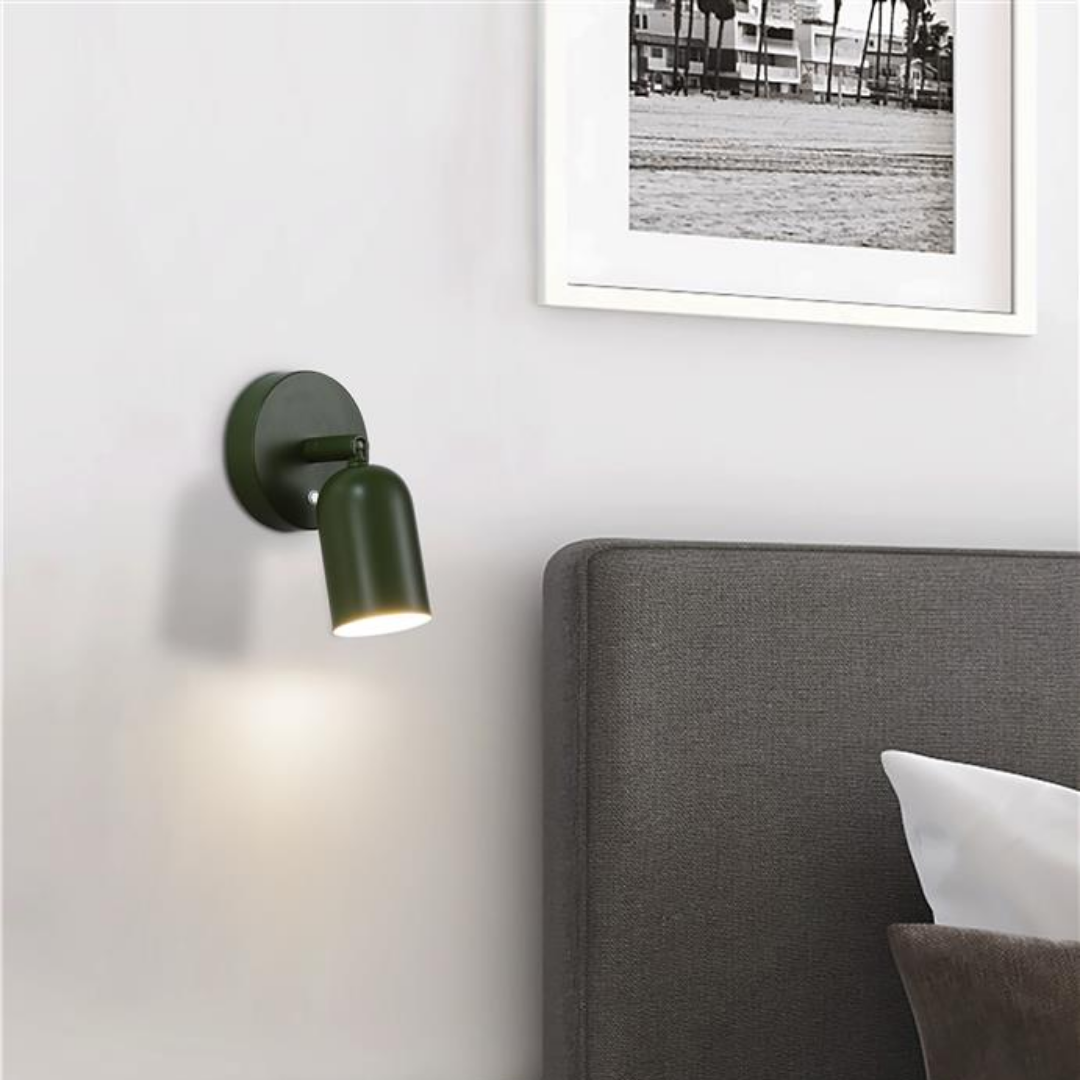 Cone Green Rechargeable LED Wall Light