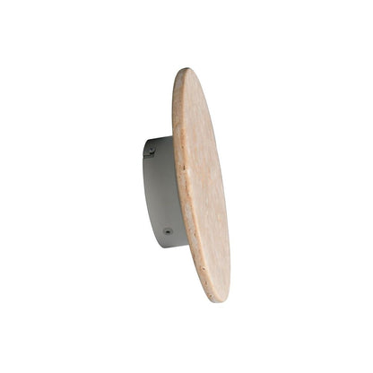 Bobbin Travertine Wall Light