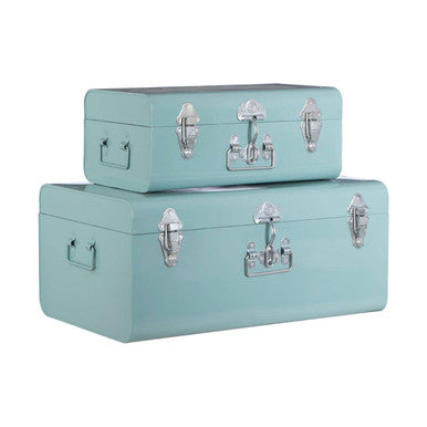 Set of Two Storage Trunks - Green