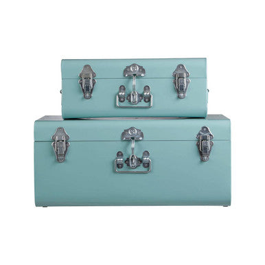 Set of Two Storage Trunks - Green