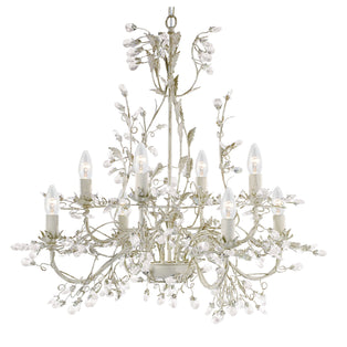 Alamandite 8 Light Crystal Chandelier
