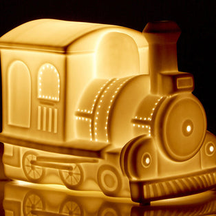 Kids Train Ceramic Night Light