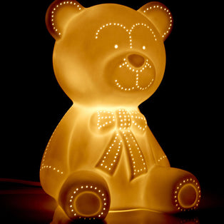 Kids Bear Ceramic Night Light