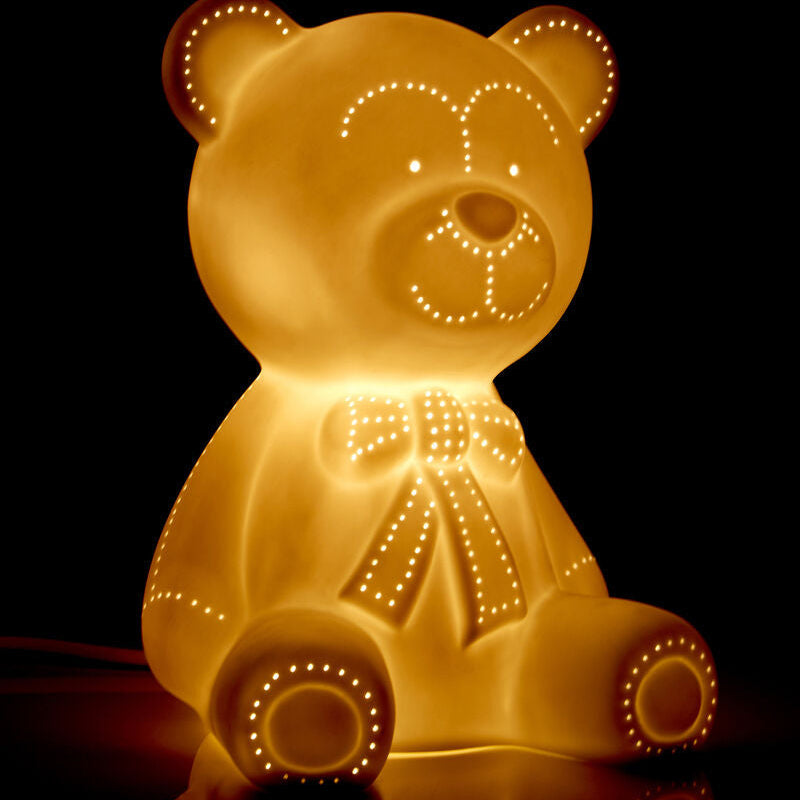 Kids Bear Ceramic Night Light