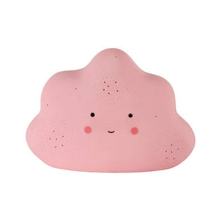 Kids Pink Cloud Ceramic Night Light