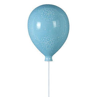 Kids Ceramic Blue Balloon Wall Night Light