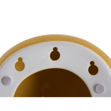 Kids Yellow Balloon Ceramic Wall Night Light