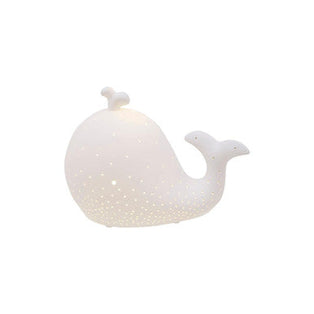 Kids Whale Ceramic Night Light