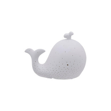 Kids Whale Ceramic Night Light