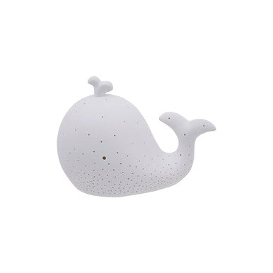 Kids Whale Ceramic Night Light
