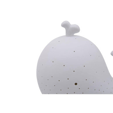 Kids Whale Ceramic Night Light