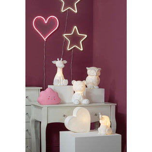 Kids Giraffe Ceramic Night Light