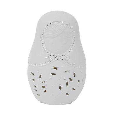 Kids Russian Doll Ceramic Night Light