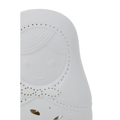 Kids Russian Doll Ceramic Night Light