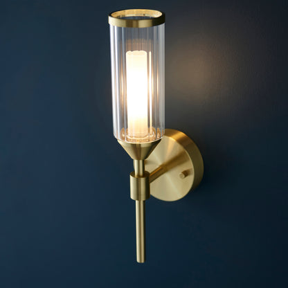 Botero Wall Light Satin Brass